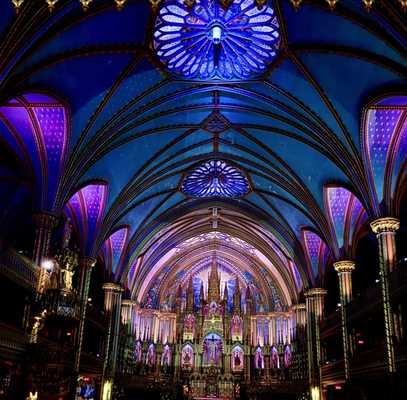 Notre-Dame Basilica of Montreal by null