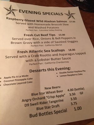Menu photo 5 Blu Star Grill Mooresville, NC