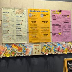 PA Tea & Poke - Menu