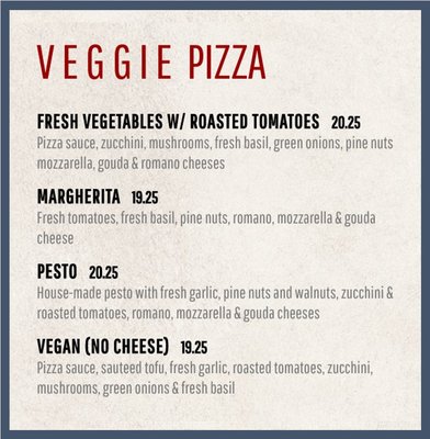 Menu photo 7 Heroes Wood-Fired Pizza Santa Ysabel, CA