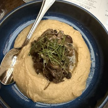 Aba - Mushroom Hummus - Mediterranean Near Me - Chicago, Illinois