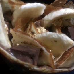 1. Banana Chocolate Sweet Crepe So unbelievably good 1. Banana Chocolate Sweet Crepe So unbelievably good