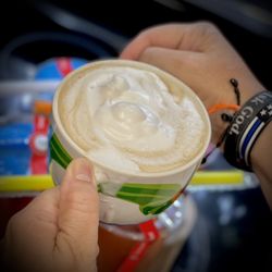 Indica Cafe - Frothy cafe latte