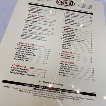 Mama J's Kitchen - Menu - Soul Food Near Me - Richmond, Virginia
