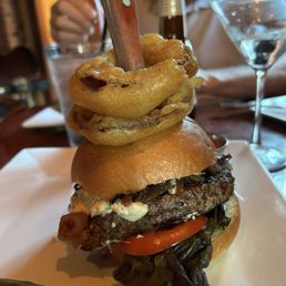 Blue cheese burger Blue cheese burger