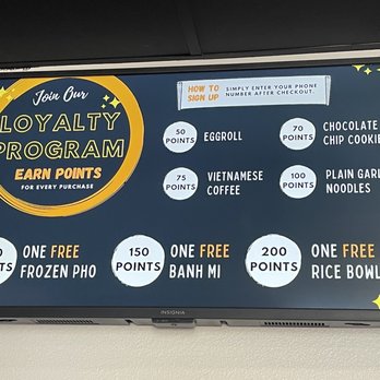 Saiga Vietnamese Eatery - Loyalty program - Vietnamese Near Me - Irvine, California