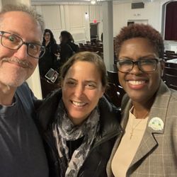 HomeSharing - HomeSharing Staff greet the Somerset County Commissioner Director