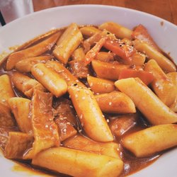 LA Wine Bar & Restaurant - Spicy rice cakes (Tteokbokki/떡볶이)