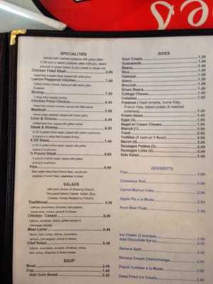Menu photo 8 Pepe's Diner Cottonwood, AZ