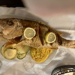 1958 Cuban Cuisine - Red snapper - yum!
