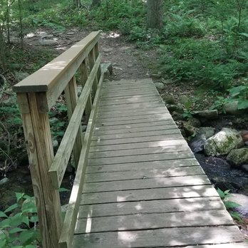 Blackledge Falls - one of the three bridges we found over wetlands - Hiking Near Me - Glastonbury, Connecticut