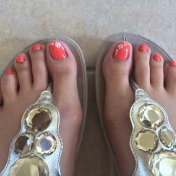 Luxury Nail and Spa - My toe nails with nail art on the big toes.. - Nail Salons Near Me - Rockwall, Texas Luxury Nail and Spa - My toe nails with nail art on the big toes.. - Nail Salons Near Me - Rockwall, Texas
