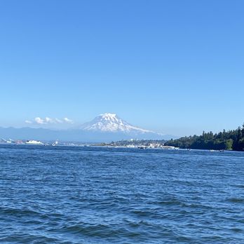 Destiny Harbor Tours - Memorable picture of Mt Rainier from afar. - Boat Tours Near Me - Gig Harbor, Washington Destiny Harbor Tours - Memorable picture of Mt Rainier from afar. - Boat Tours Near Me - Gig Harbor, Washington