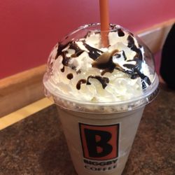 BIGGBY COFFEE - Frozen hot chocolate
