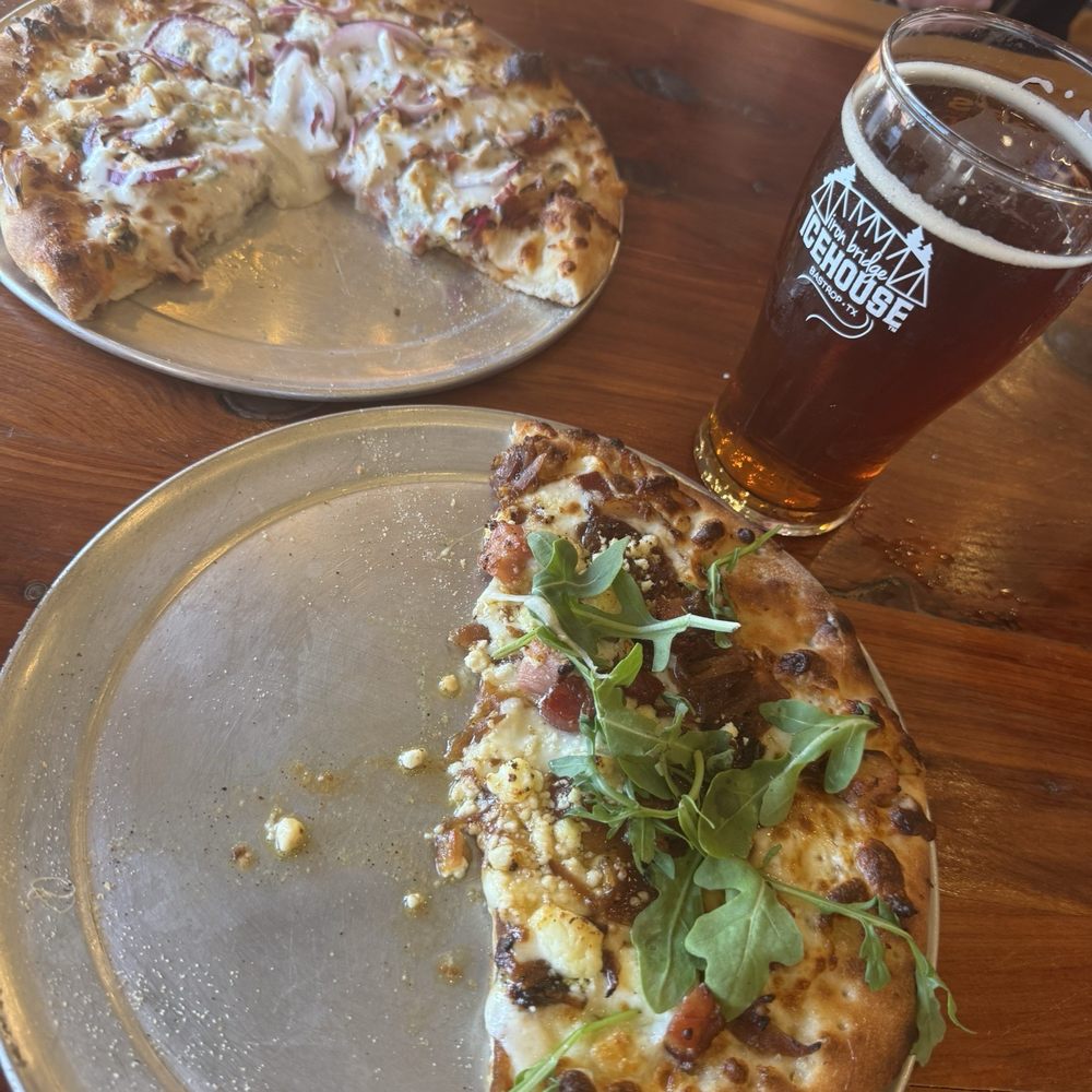 Pizza and beer
