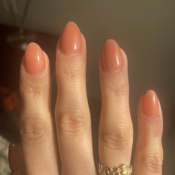 Purelux Nail Spa - "Almost Almond shape" - Nail Salons Near Me - Memphis, Tennessee