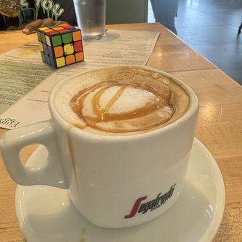 Eggsquisite Cafe - Caramel cappuccino - Breakfast & Brunch Near Me - Mansfield, Texas