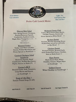 Menu photo 4 Mobjack Coffee Roasters and Petite Cafe Yorktown, VA