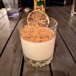 Key Lime Pie Panna Cota