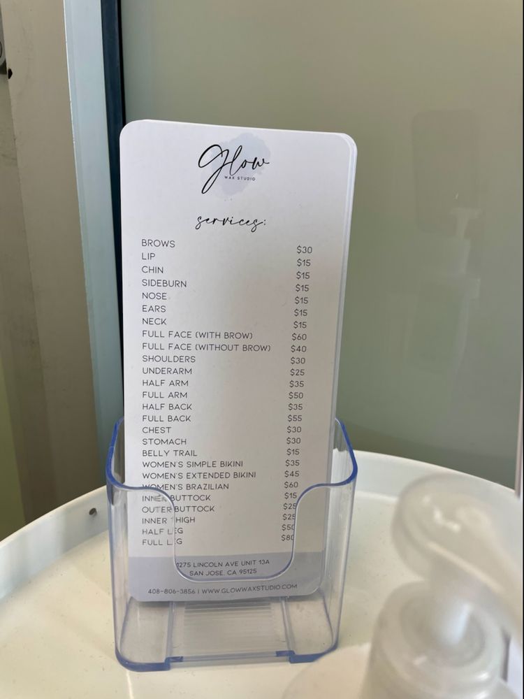 Glow Wax Studio Logo