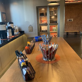Aloft by Marriott Raleigh - Second floor kitchen/snack for purchase area - Hotels Near Me - Raleigh, North Carolina Aloft by Marriott Raleigh - Second floor kitchen/snack for purchase area - Hotels Near Me - Raleigh, North Carolina