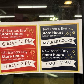 Vons - Holiday hours 2024 - Grocery Near Me - Reseda, California