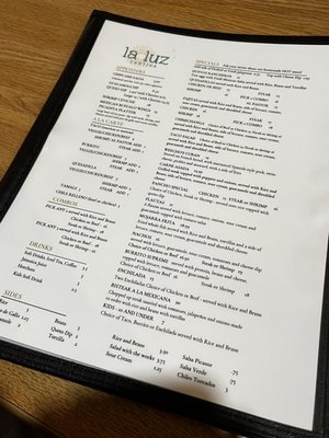 Menu photo 3 Cantina La Luz Gulf Shores, AL Menu photo 3 Cantina La Luz Gulf Shores, AL