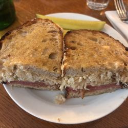 Schmaltz Delicatessen - Rueben sandwich