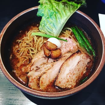 Ramen Dojo - Garlic Pork Ramen with extra pork belly - Ramen Near Me - San Mateo, California Ramen Dojo - Garlic Pork Ramen with extra pork belly - Ramen Near Me - San Mateo, California