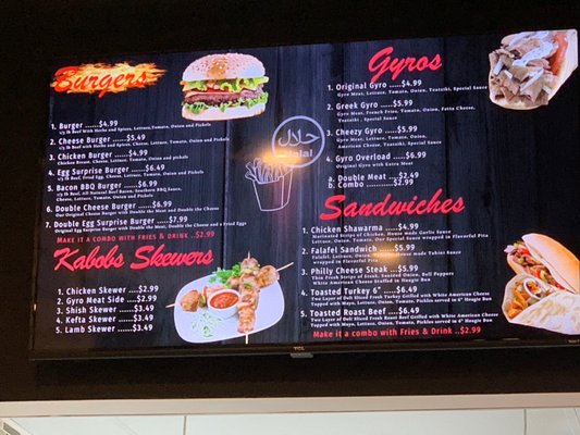 Menu photo 2 Gyros & Kabobs Sachse, TX Menu photo 2 Gyros & Kabobs Sachse, TX
