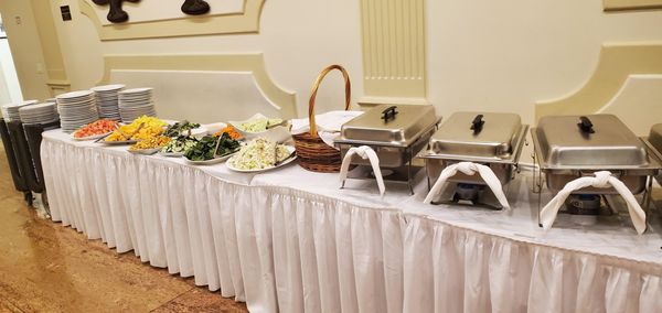 Catering - Personalize catering available for all ranges of food. Any where from private parties to corporate events Catering - Personalize catering available for all ranges of food. Any where from private parties to corporate events