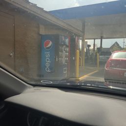 Random building in the middle of the gas area lol Random building in the middle of the gas area lol