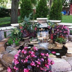 Life Worth Living - Waterfall found in our meditation garden open during the spring and summer