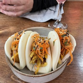 Dolly's - Pork belly Bao Buns - Cocktail Bars Near Me - New York, New York