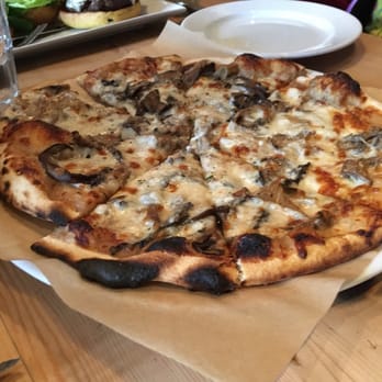 La Bicyclette - Mushroom pizza - French Near Me - Carmel, California La Bicyclette - Mushroom pizza - French Near Me - Carmel, California