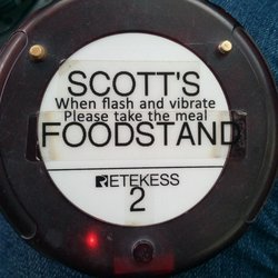 Scott's Food Stand - Convenient. Reached to my vehicle parked in the back.