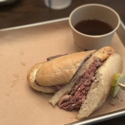 The Garden Cafe - Rustic Roast Beef Sandwich