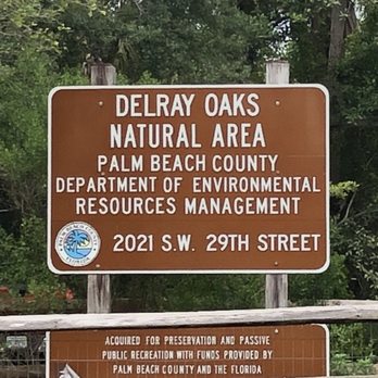 Delray Oaks Natural Area - Hiking Near Me - Delray Beach, Florida