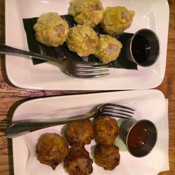 One Two Thai - steamed and fried chicken & shrimp dumplings - Thai Near Me - New York, New York