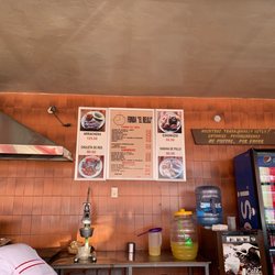 Fonda el Reloj - Menu