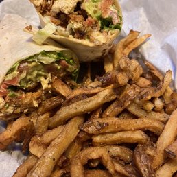 JJ's Chicken Wrap / Fries JJ's Chicken Wrap / Fries