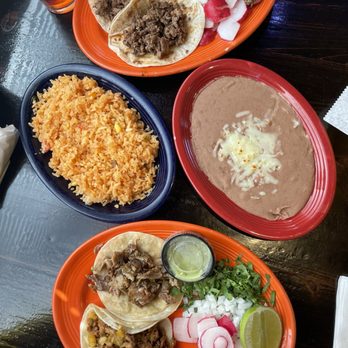 Fiesta Mexicana - 2 carnitas tacos, 1 carnitas taco and 1 al pastor taco - Mexican Near Me - Myrtle Beach, South Carolina Fiesta Mexicana - 2 carnitas tacos, 1 carnitas taco and 1 al pastor taco - Mexican Near Me - Myrtle Beach, South Carolina