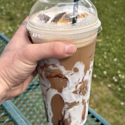 s'mores iced latte s'mores iced latte