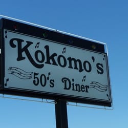 Kokomo's 50's Diner - Kokomo Highway Signage