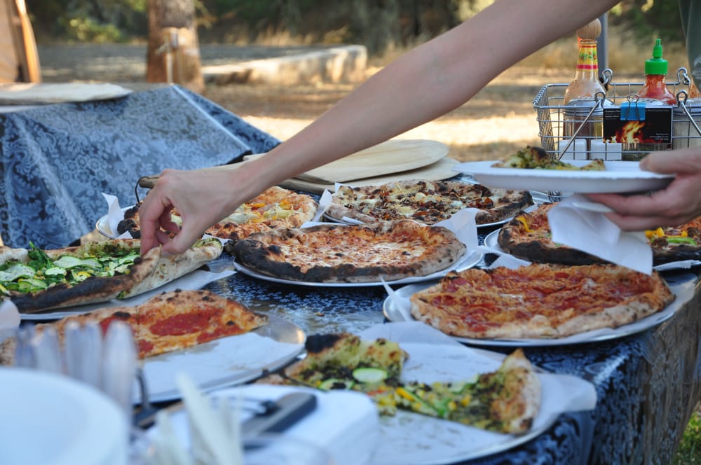 Kashaya’s Portable Wood fired Pizza