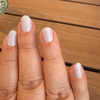 Azona Nails Spa - This is after the owner fixed the initial paint job, broke my nail and refused to cut them all the same length because it would grow back. - Nail Salons Near Me - Surprise, Arizona