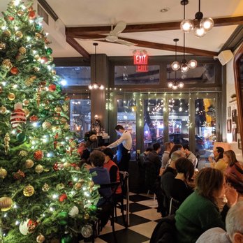 The Consulate - Winter feel with Christmas tree - French Near Me - New York, New York