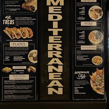 Anwar's Kitchen - Menu - Mediterranean Near Me - Los Angeles, California Anwar's Kitchen - Menu - Mediterranean Near Me - Los Angeles, California