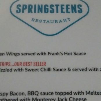 Springsteen's Easy Diner - New American Near Me - Belfast, BFS