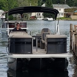 Winnisquam Marine - Brand new pontoon with a 225 HP motor!